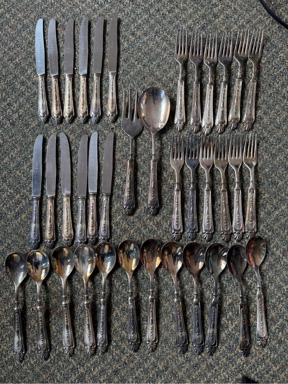 Vintage Silver PLATED Flatware